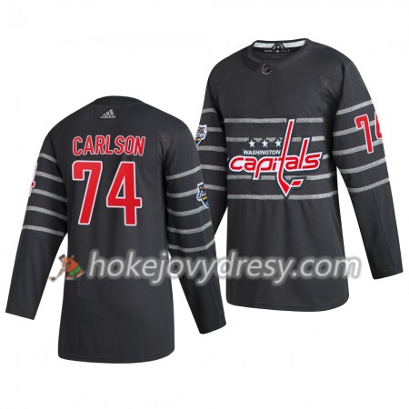 Pánské Hokejový Dres Washington Capitals John Carlson 74  Šedá Adidas 2020 NHL All-Star Authentic